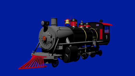 3D Graphics: Steam Locomotive