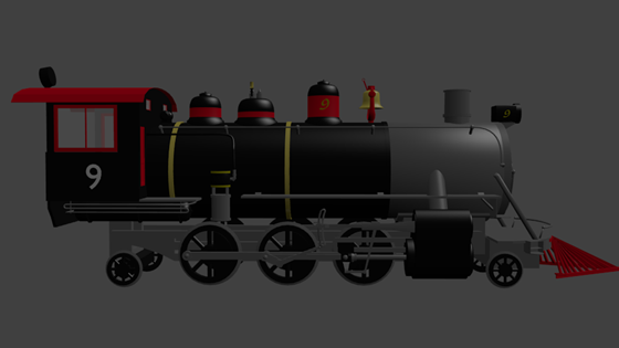 3D Graphics: Steam Locomotive