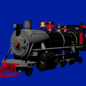 3D Graphics: Steam Locomotive