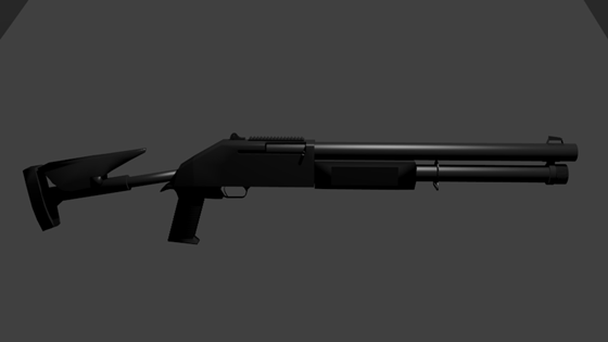 3D Graphics: Benelli M4 Shotgun