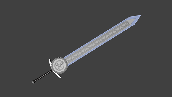 3D Graphics: Mechanical Sword