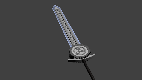 3D Graphics: Mechanical Sword